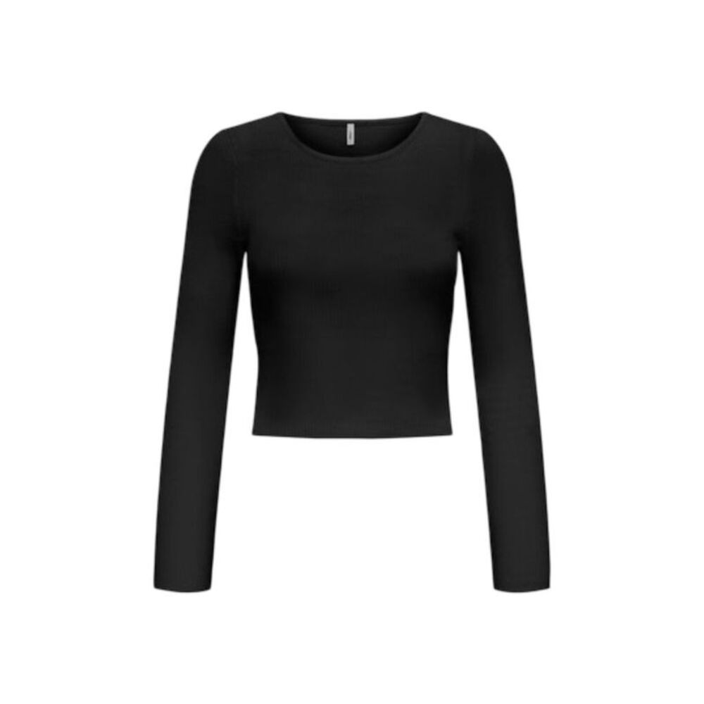 Only Black Viscose Women's Sweatshirt